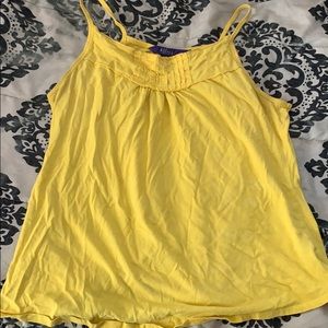 Yellow tank top